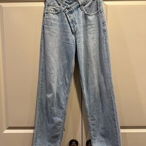 AGOLDE criss criss high rise jeans 25